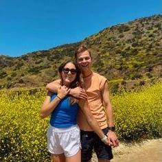 Hiking through LA's superbloom