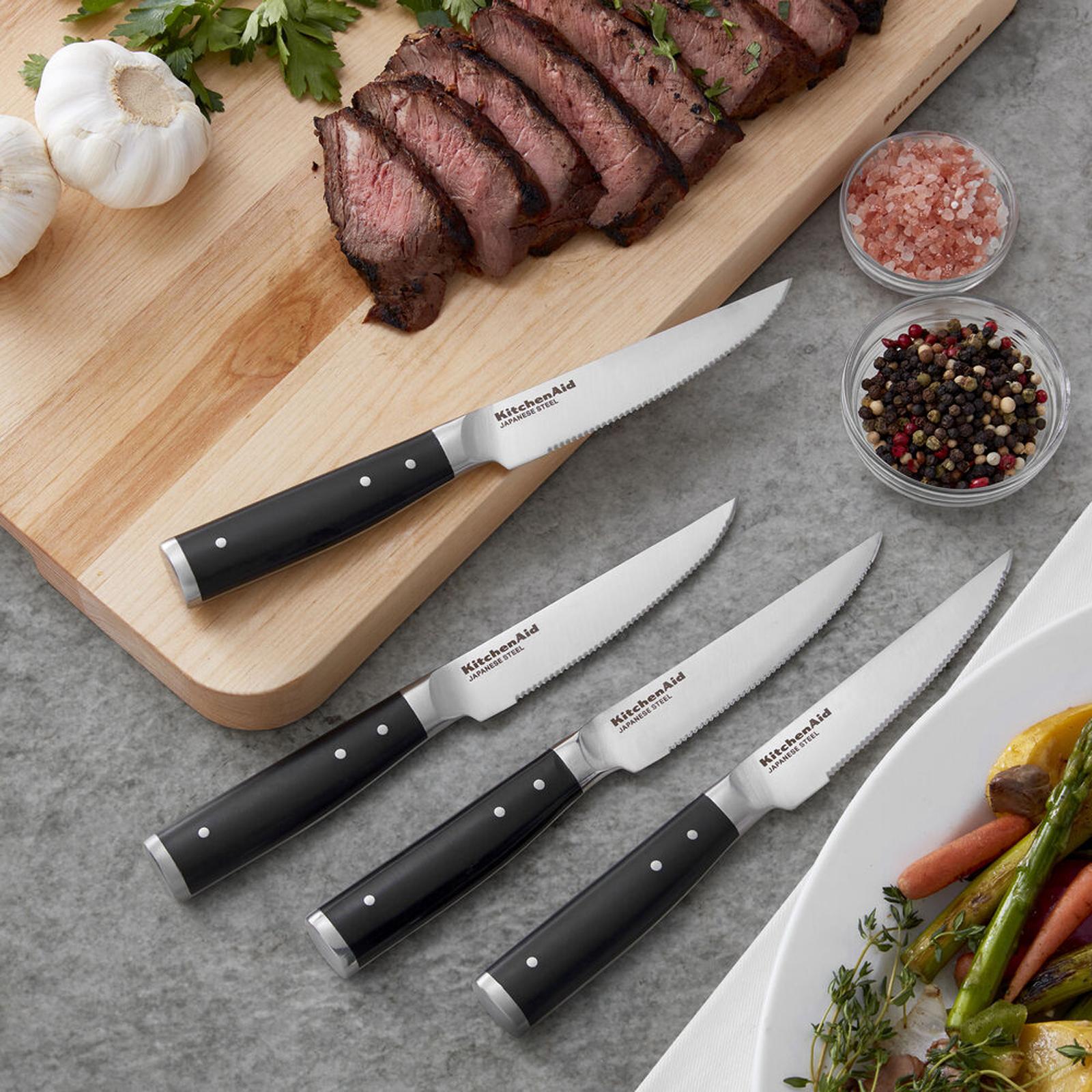 KitchenAid Gourmet Forged 2-Piece Santoku Knife Set