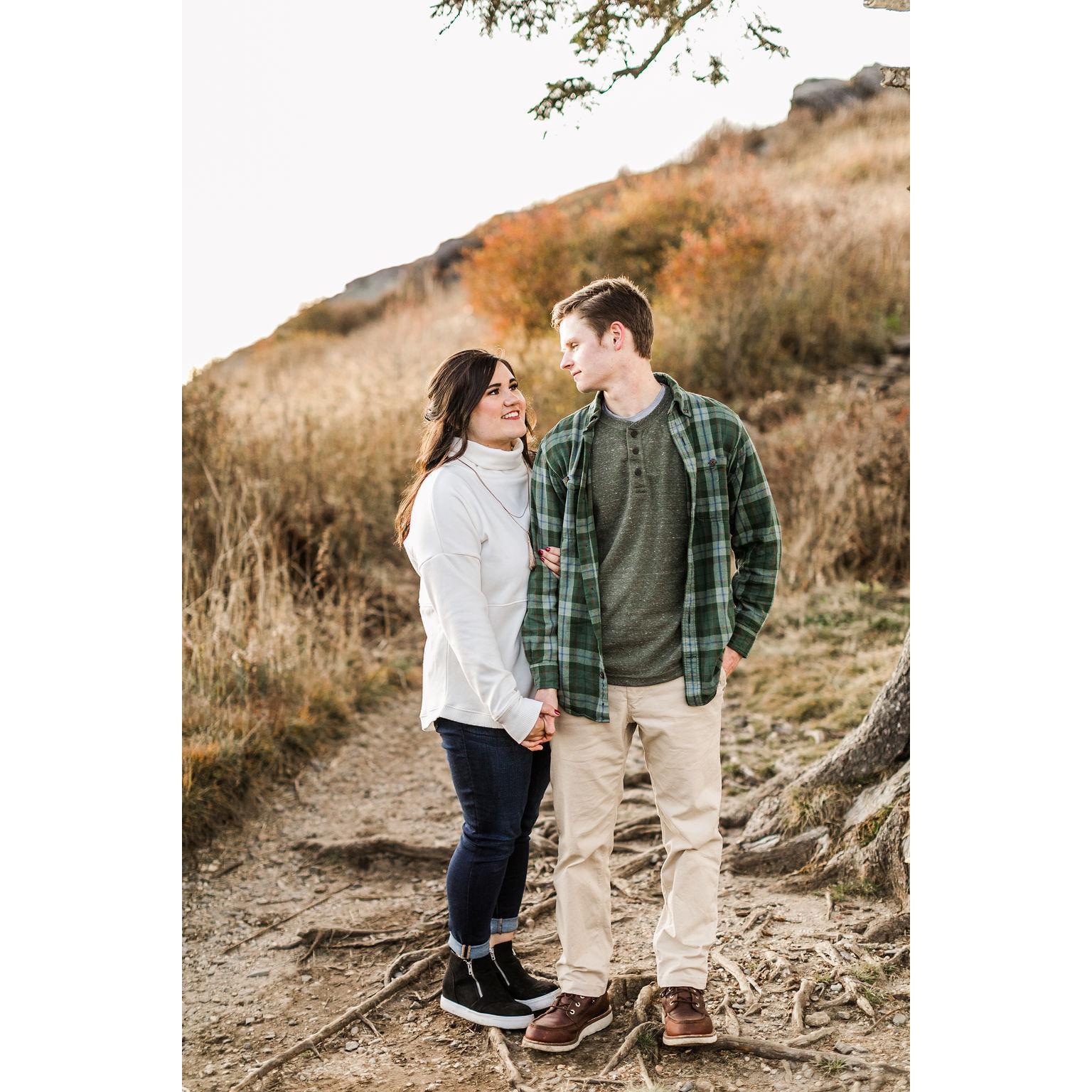 Engagement photos in the mountains.
Photographer: Amber Hatley Photography