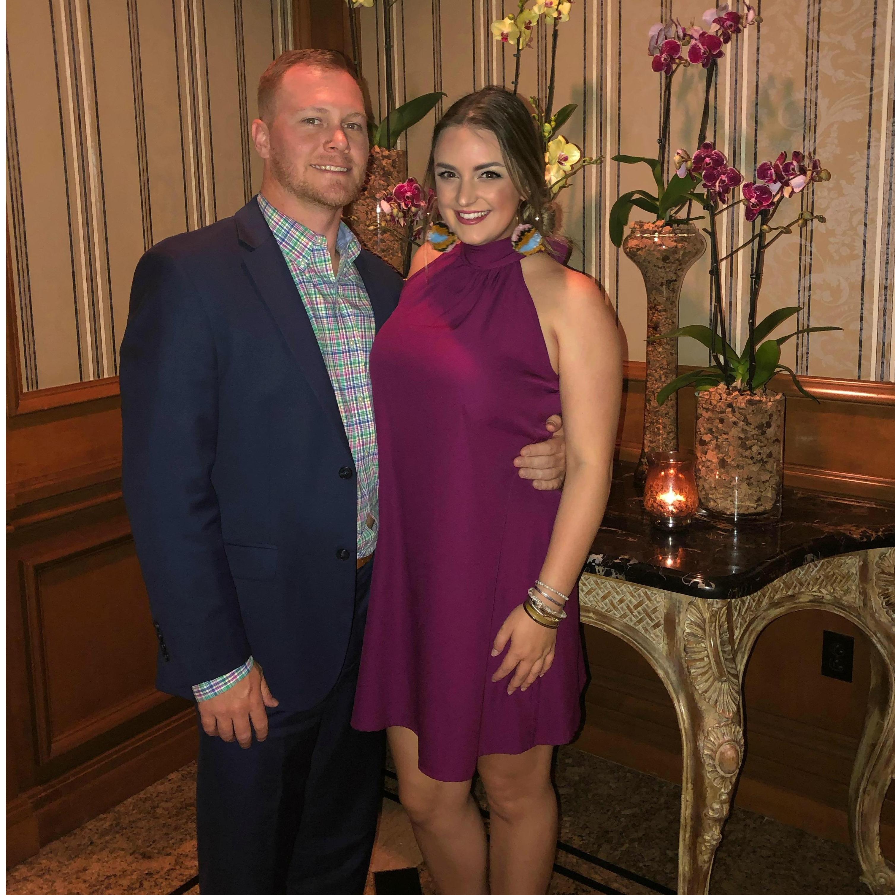 Our One Year Anniversary Trip. Joe surprised Jordan to a trip to Disney World and a ridiculously delicious 10 course meal at the AAA Five Diamond Restaurant, Victoria & Albert's!