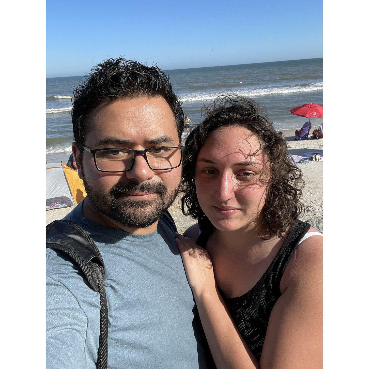 December 29th, 2021
Of course we had to check out the beach too! Just enjoying the warmth of the Florida sun together.