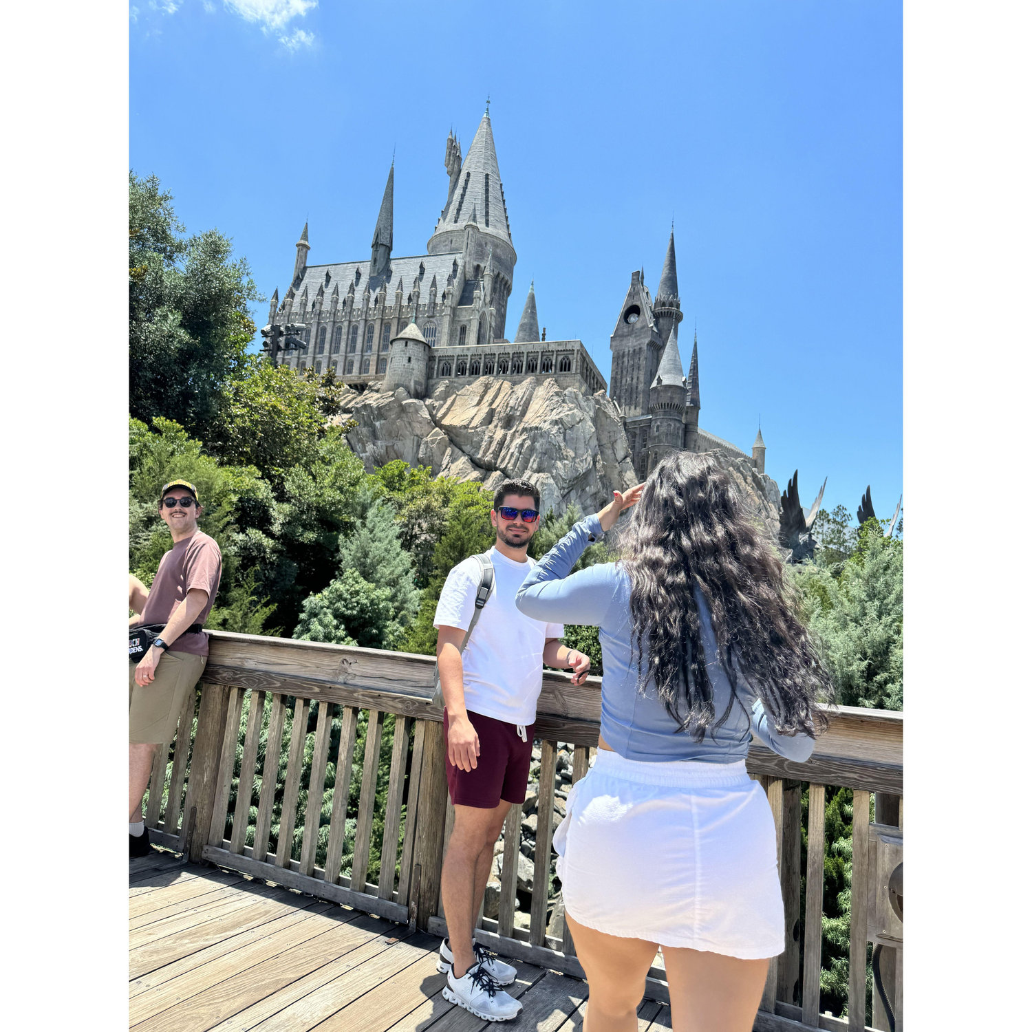 Le regale el castillo de Harry Potter a JP
