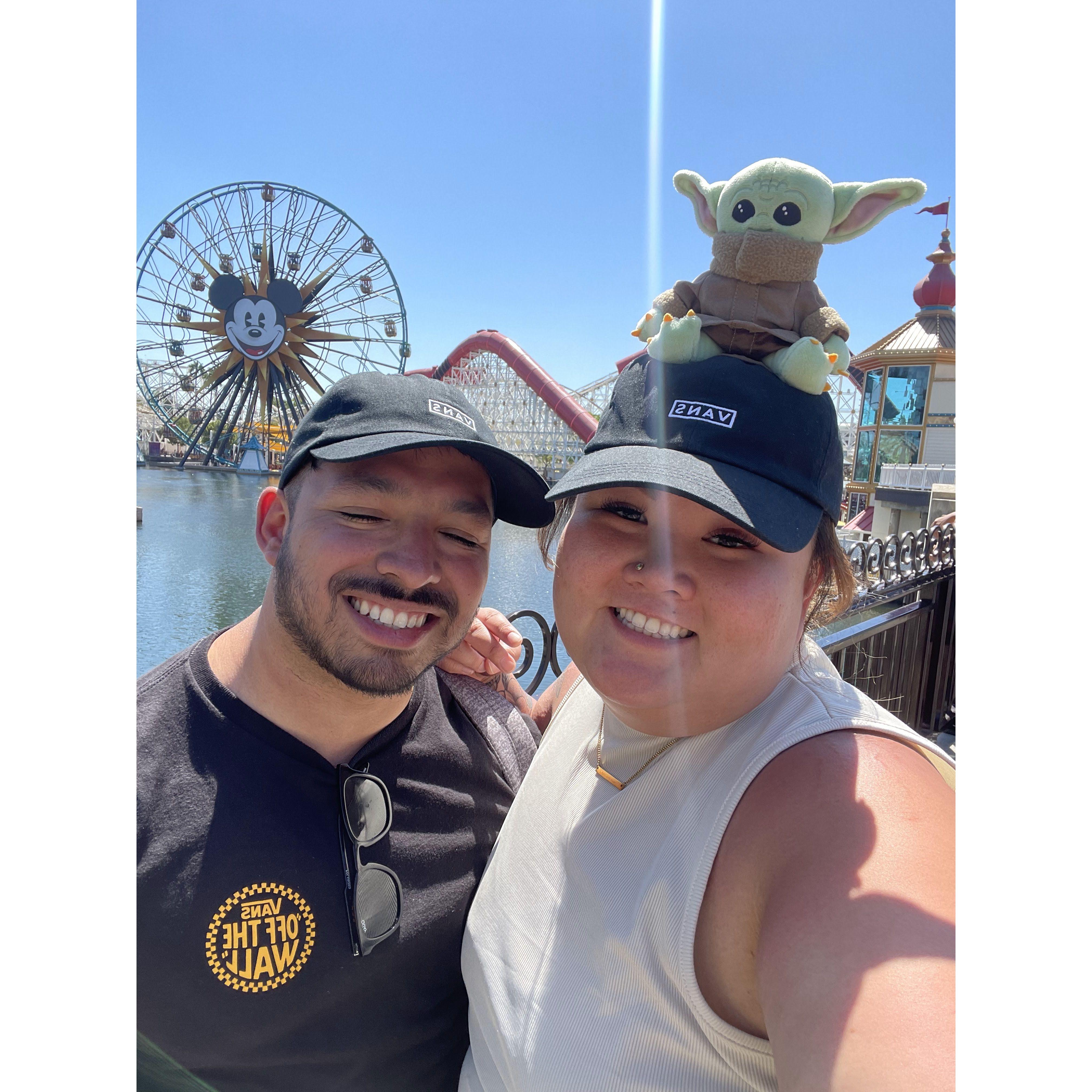 First Disneyland trip together!