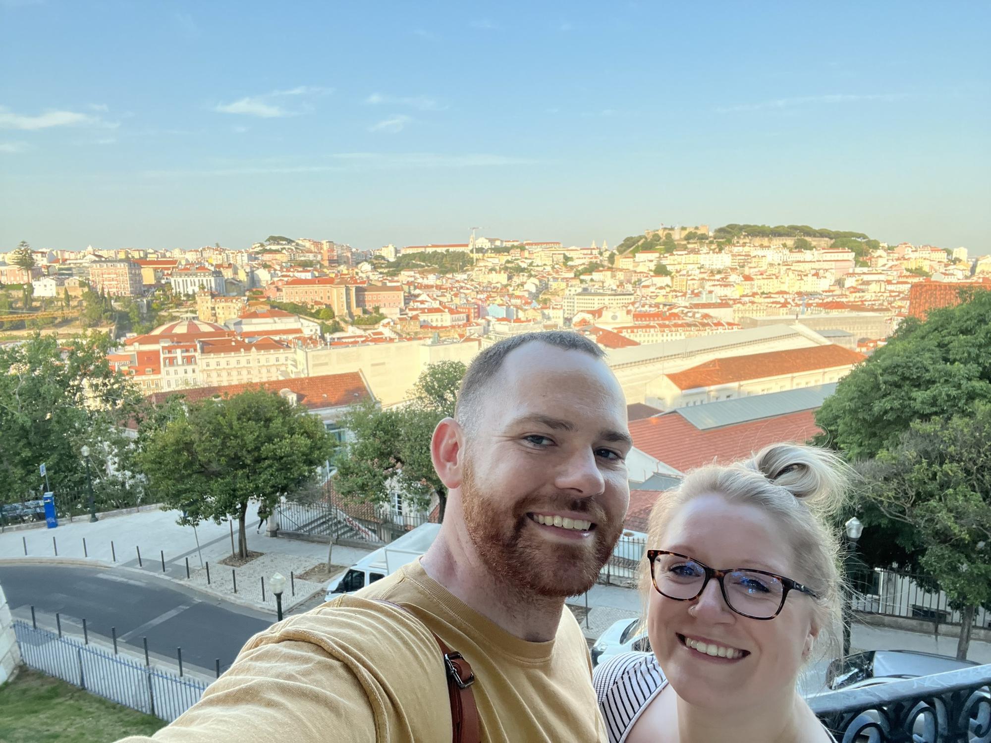 First international trip together to Portugal