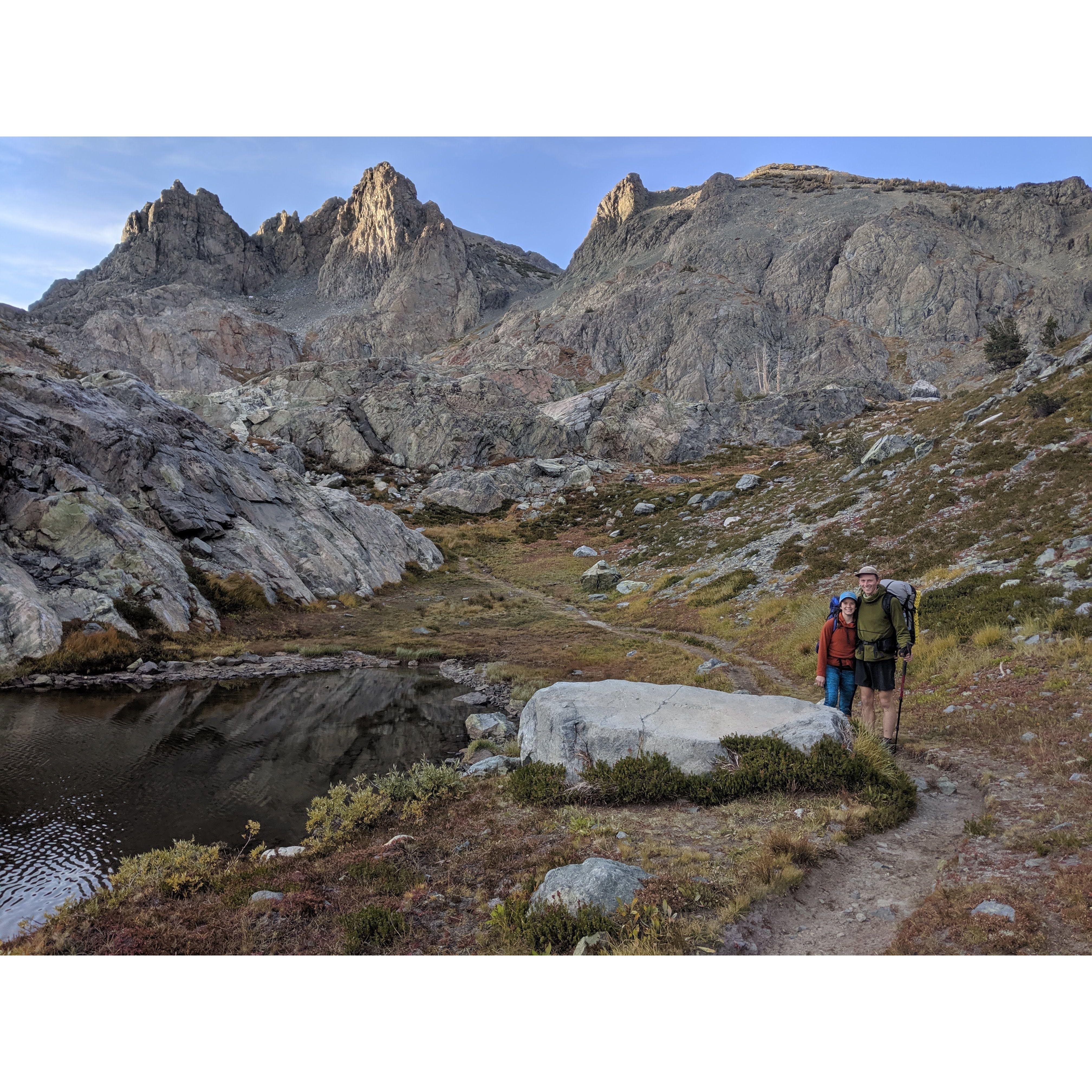 Backpacking in the Eastern Sierras (pre-PCT)