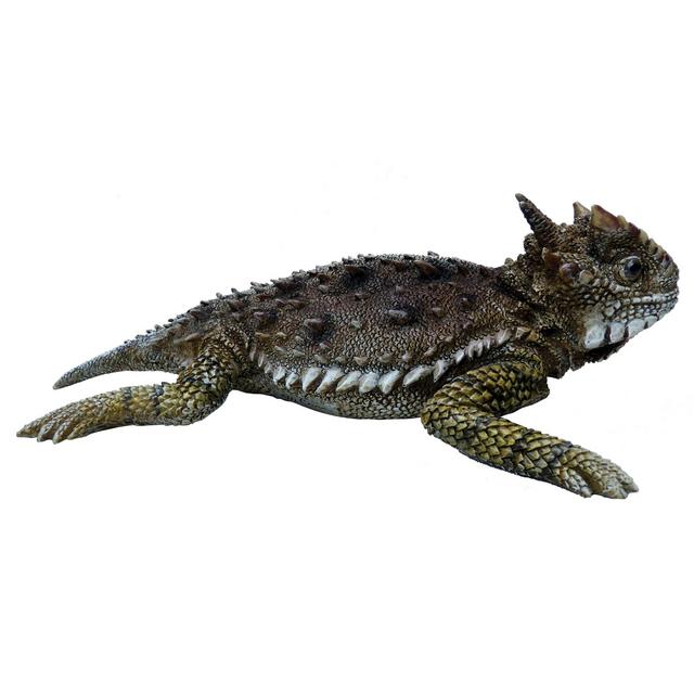 Michael Carr Designs 80041 Horned Toad Outdoor Statue