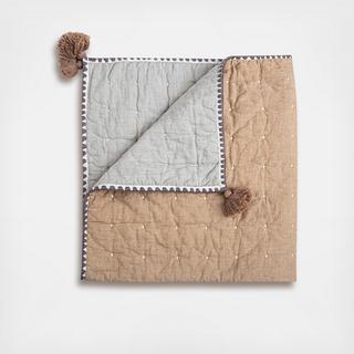 Ezra Copper Quilted Blanket