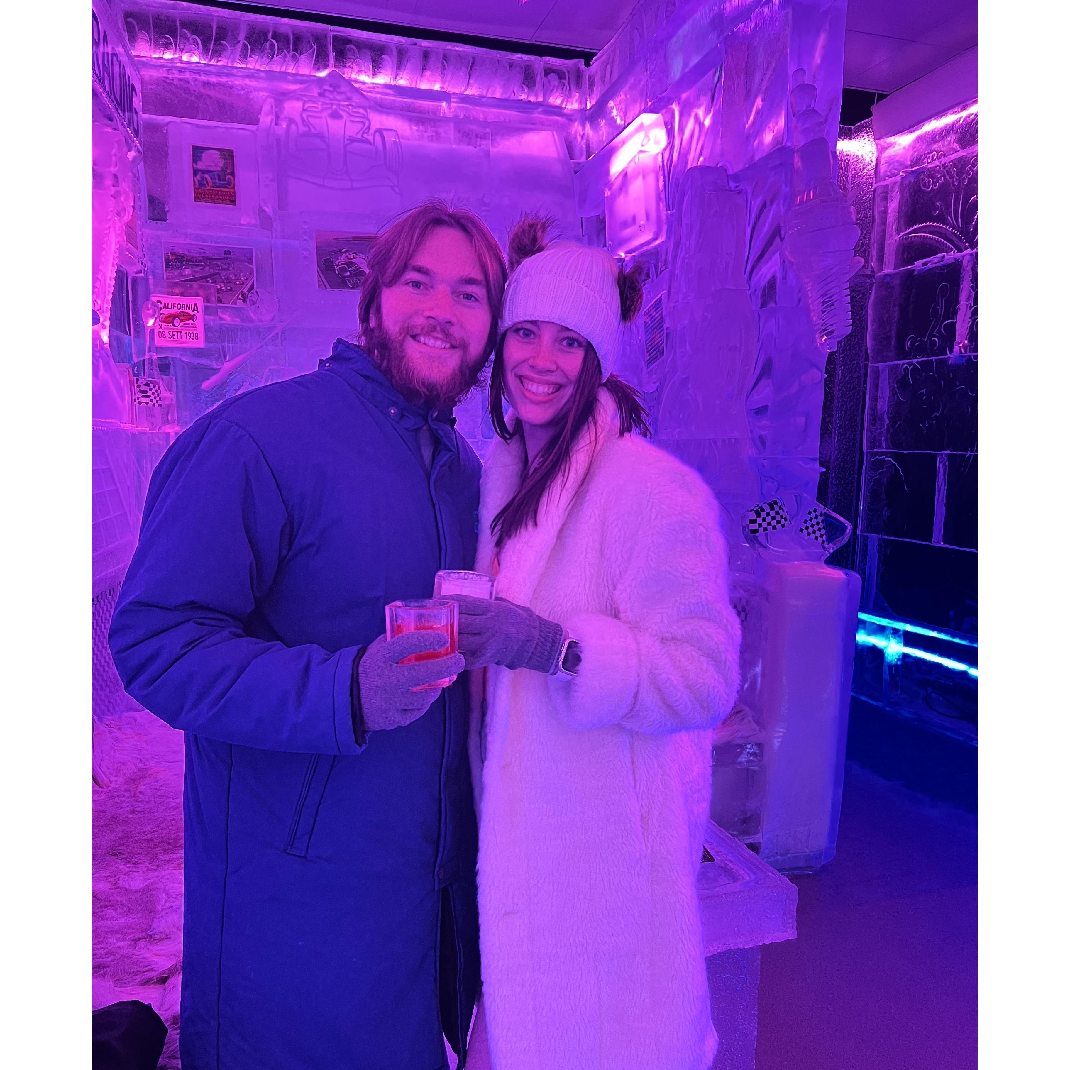 Ice Bar in Las Vegas, July 2023