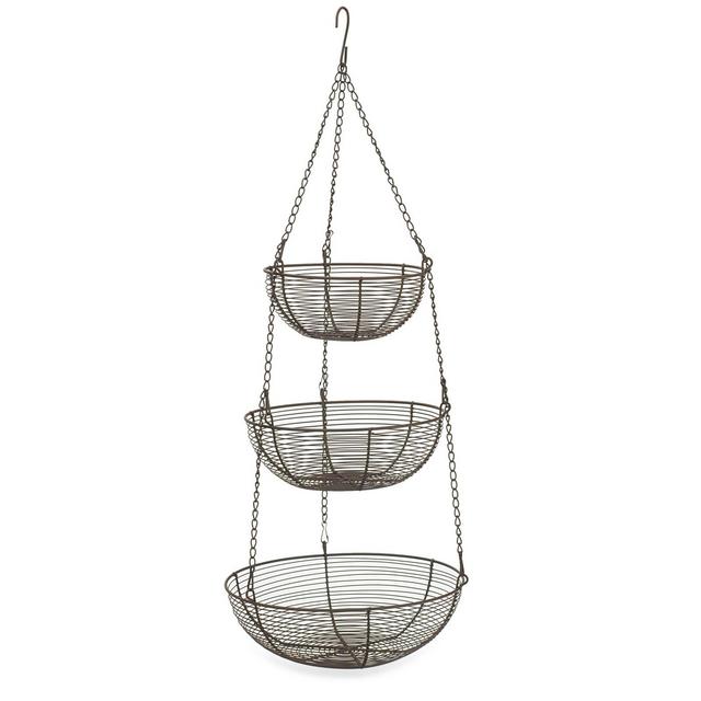RSVP 3-Tier Hanging Baskets