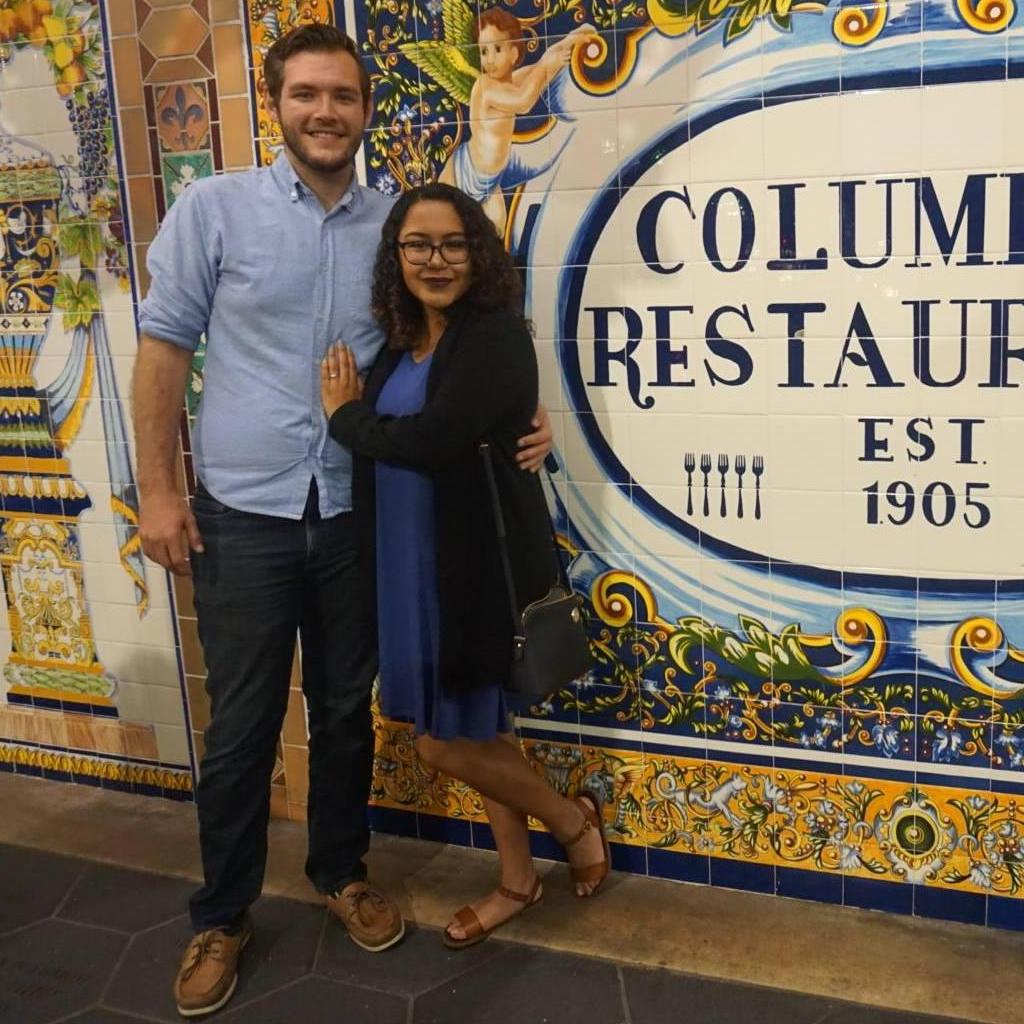 Always discovering new places to eat together. This time the historic Columbia Restaurant in Ybor. 2017