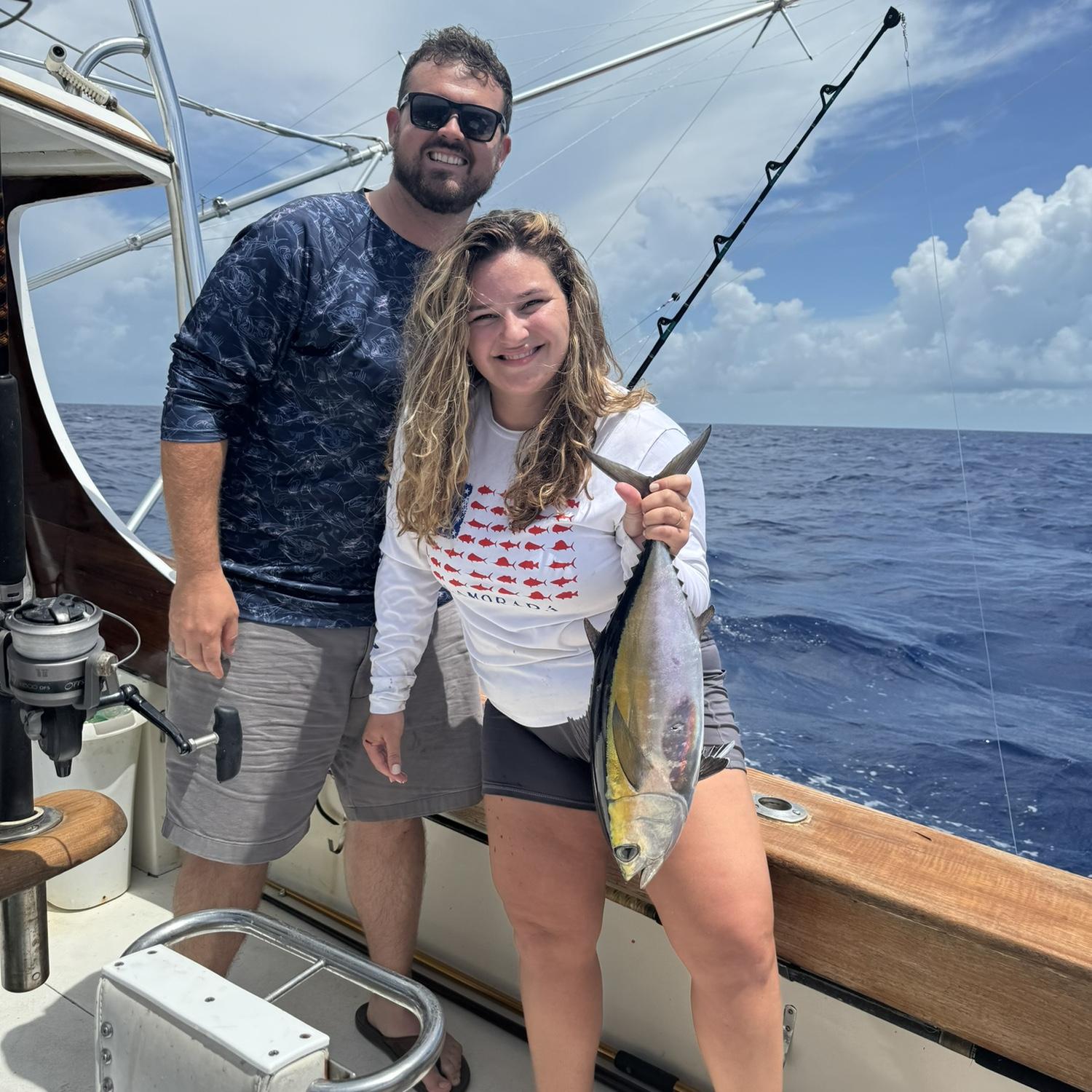 When Mari catches the biggest fish >>>>>>>