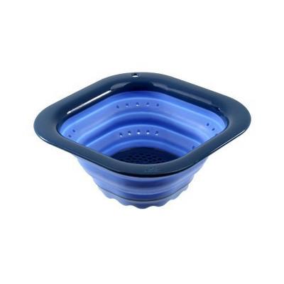 Squish 3cup Square Berry Colander Blue