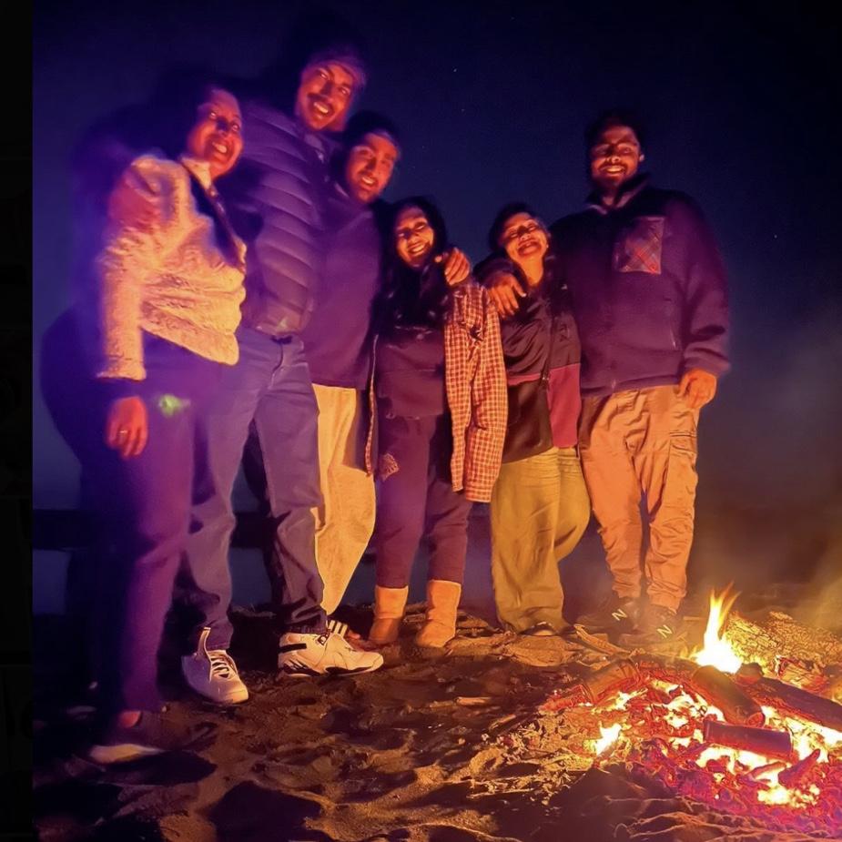 COOL people bonfire: Jana, AJ, Bramsha & Stephan - May 2023