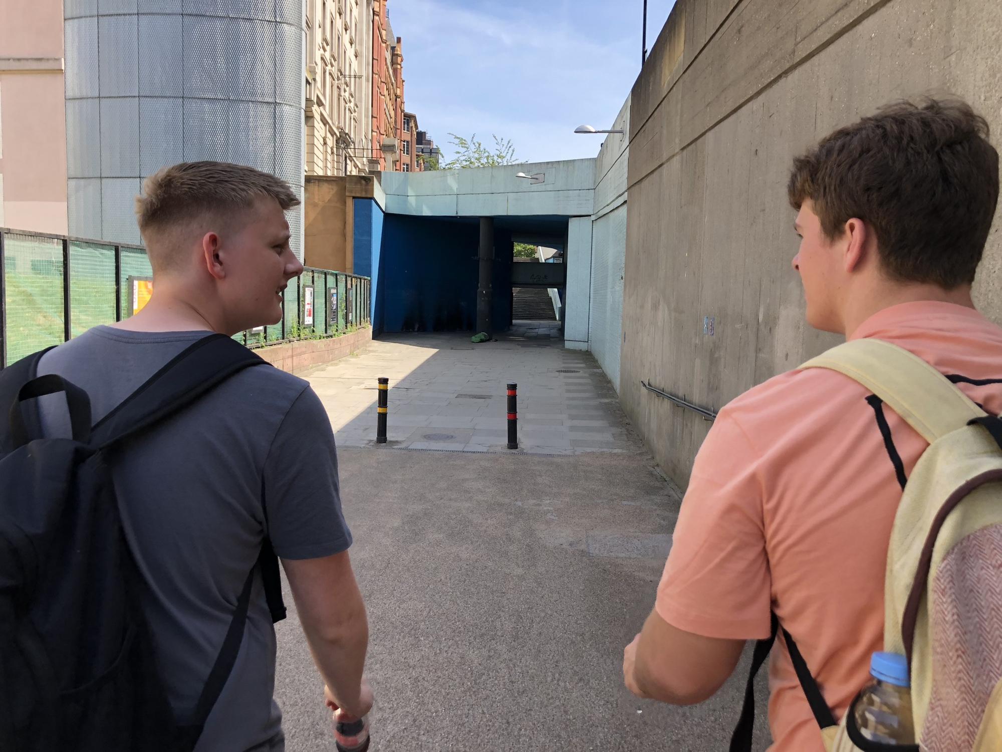 Andrew and Logan in London 2018