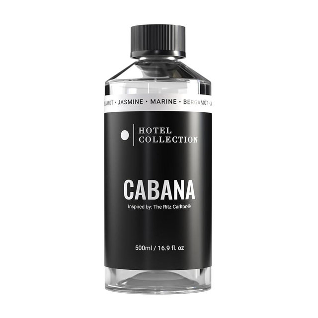 Aroma360 Hotel Collection Diffuser Oil-Cabana-Aromatherapy Essential Fragrance-Botanical Jasmine, Bergamot & Fresh Marine Notes-500ML 16.9 Fl oz