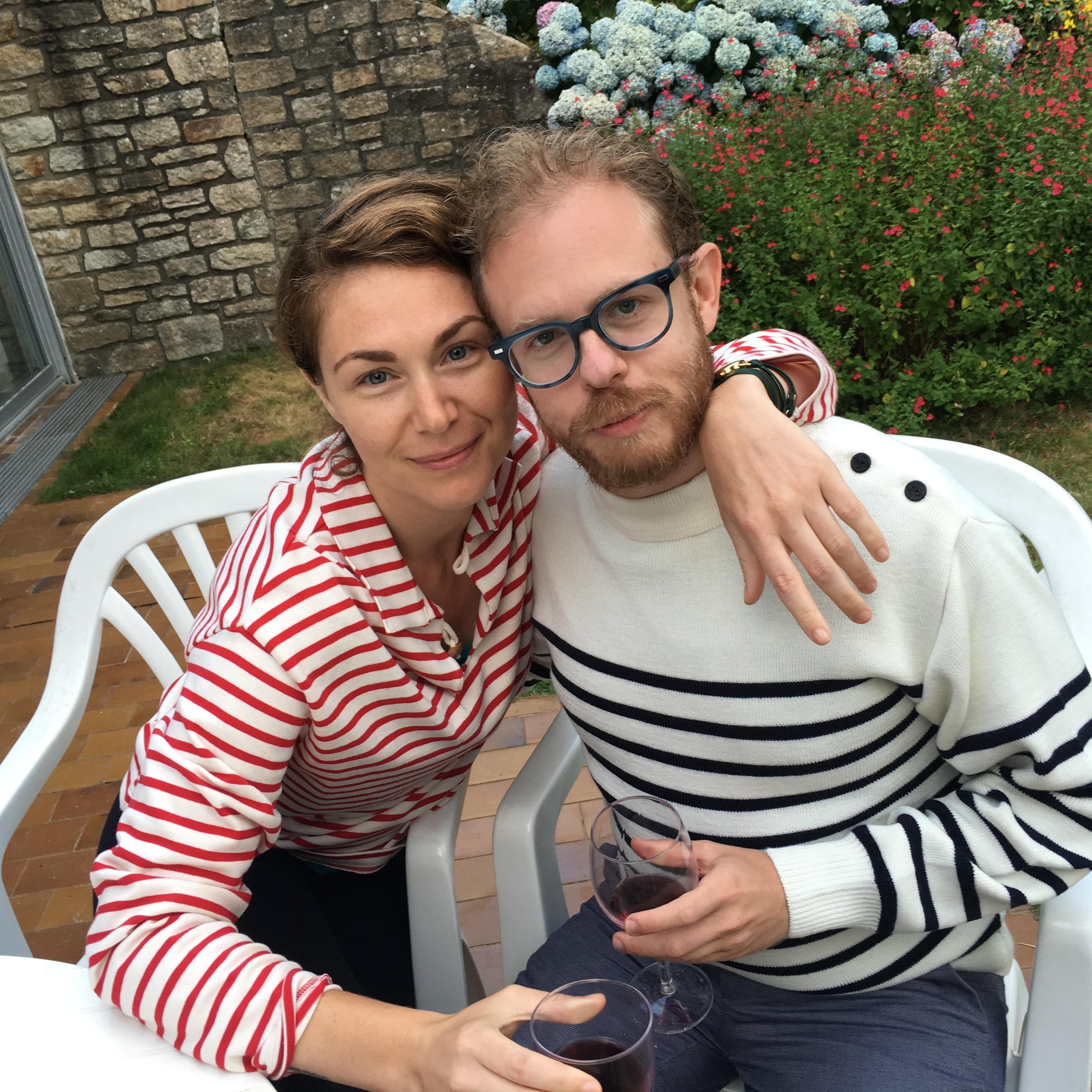 Stripes and wine in France