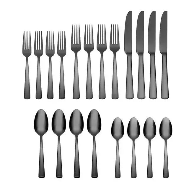 Oneida - Set of 20pc Aptitude Glossy Midnight
