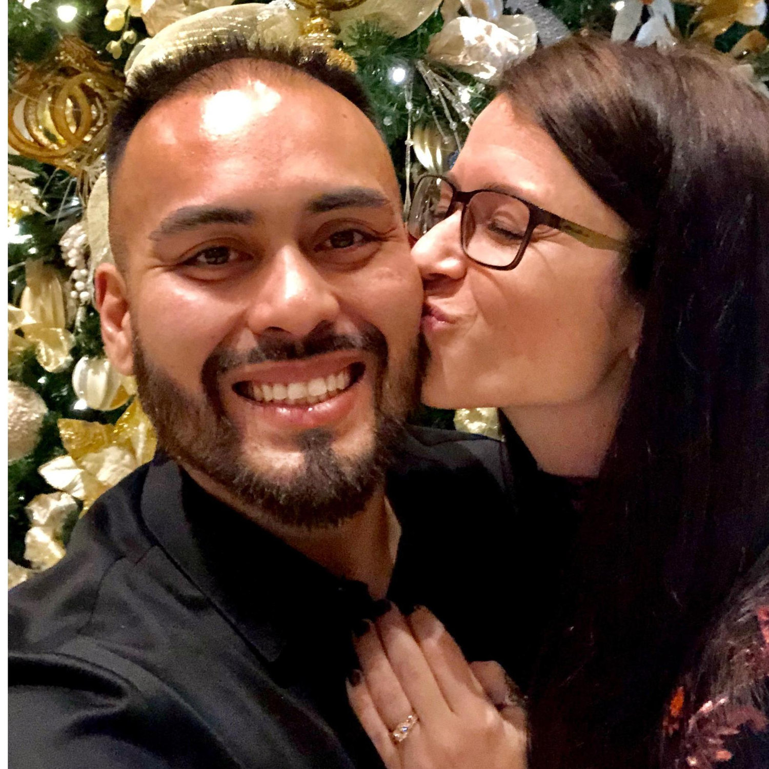 This was taken the night we got engaged in Orlando, FL on our 5 year anniversary in November!