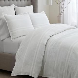 Linen Stripe 3-Piece Duvet Set