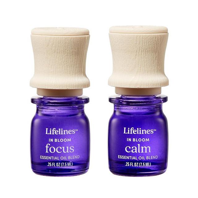 Lifelines Essential Oil Blends - Blended Essential Oils with Mess-Free Precision Pump for Aromatherapy Diffusers - Long-Lasting Sustainably Sourced Scented Fragrance