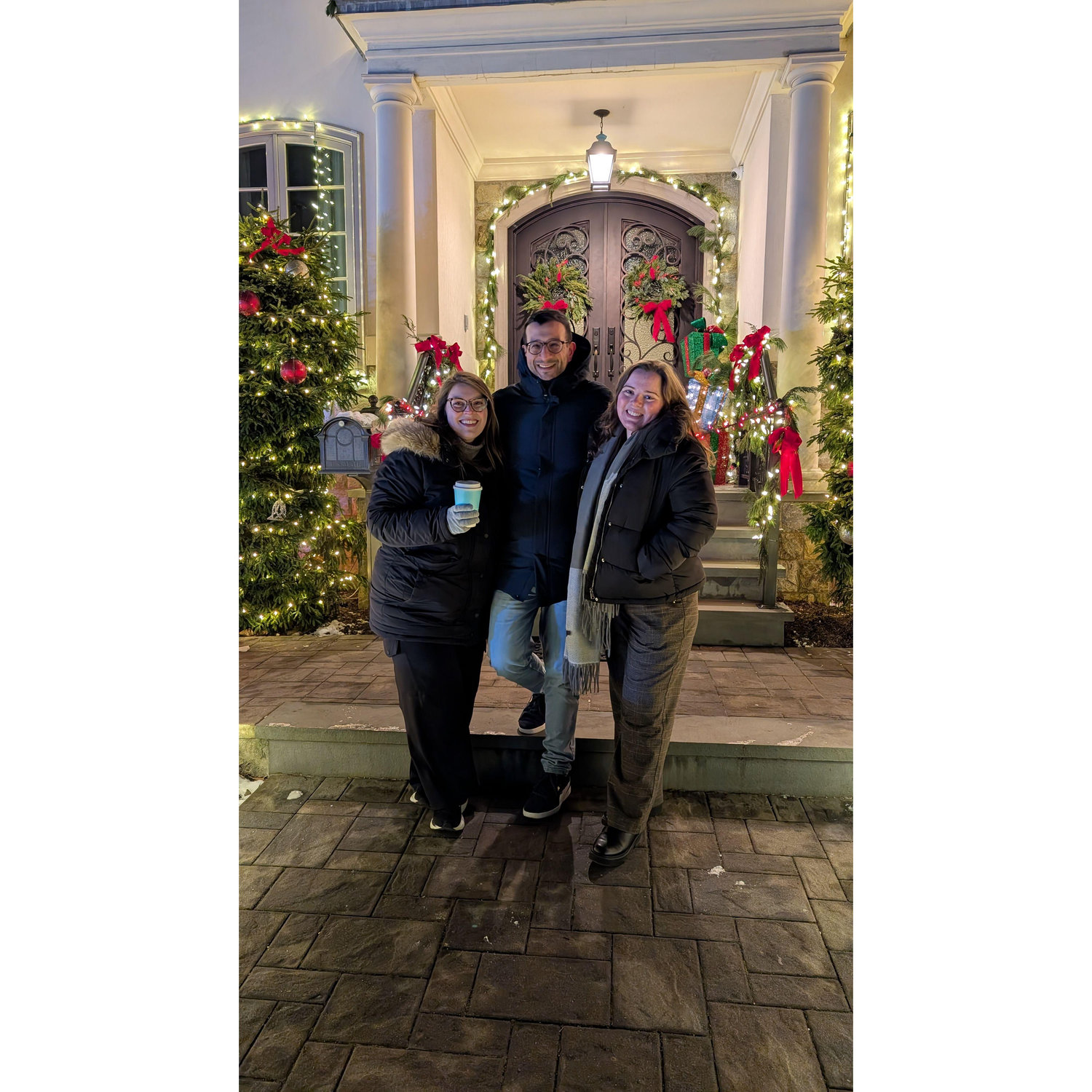 Dyker Heights in Brooklyn NY during Christmas 2024