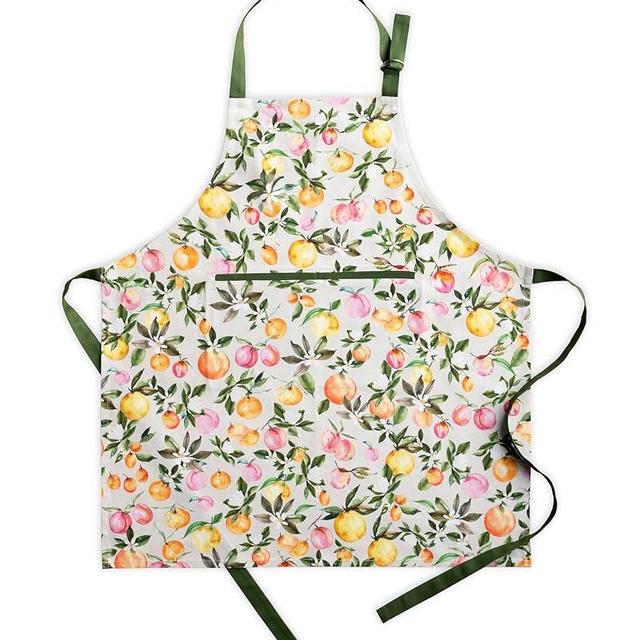 Maison d' Hermine 100% Cotton Apron for women with Pocket Kitchen Chef Apron for Men Cooking Gardening Server Waitress