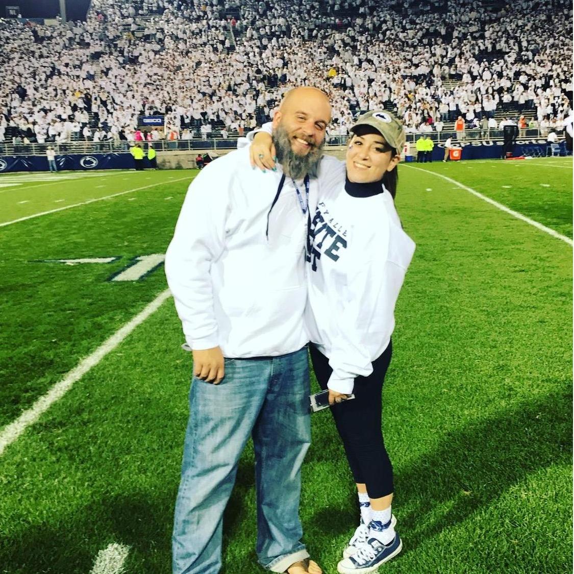 First on field PSU tailgate!