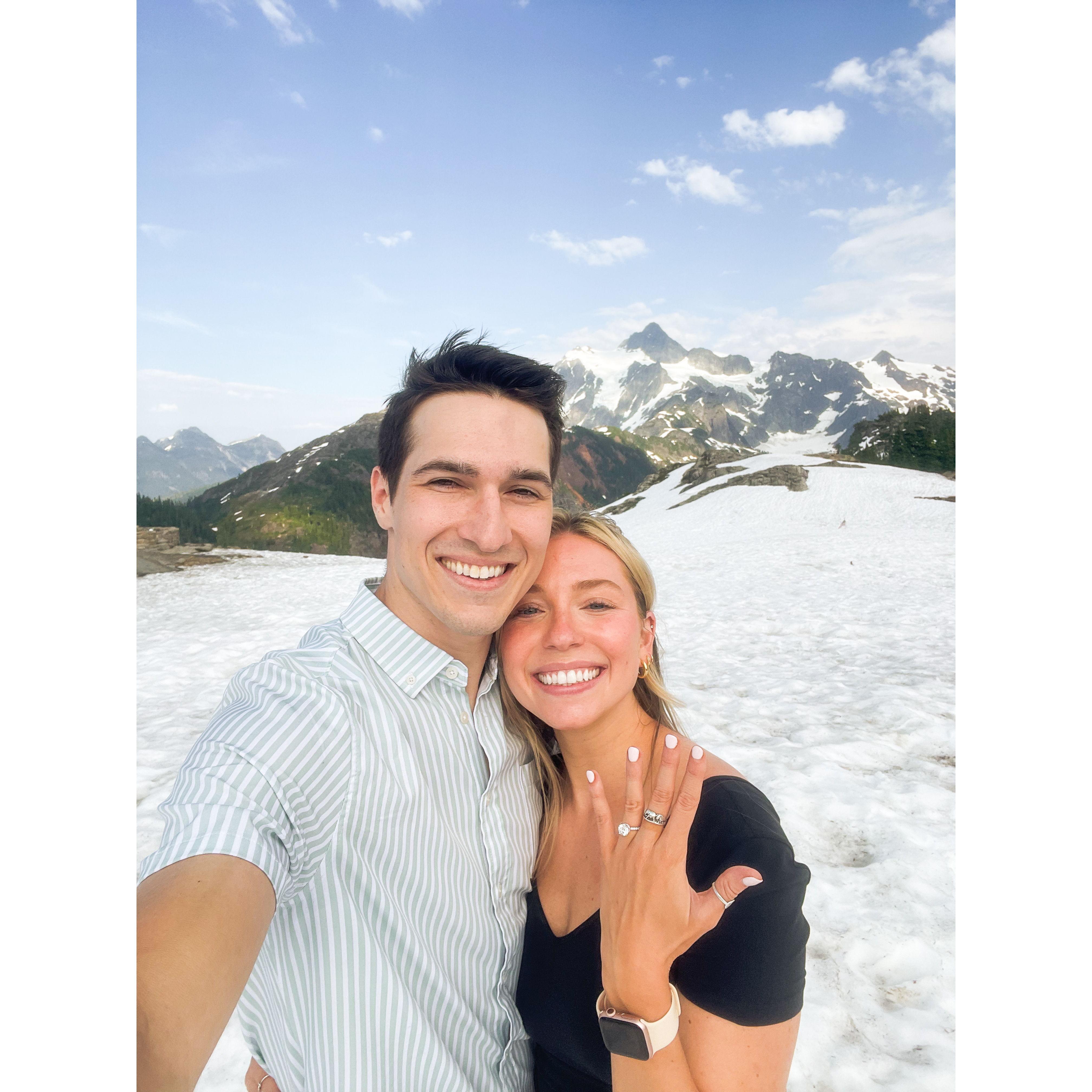 We went up to the northcascades