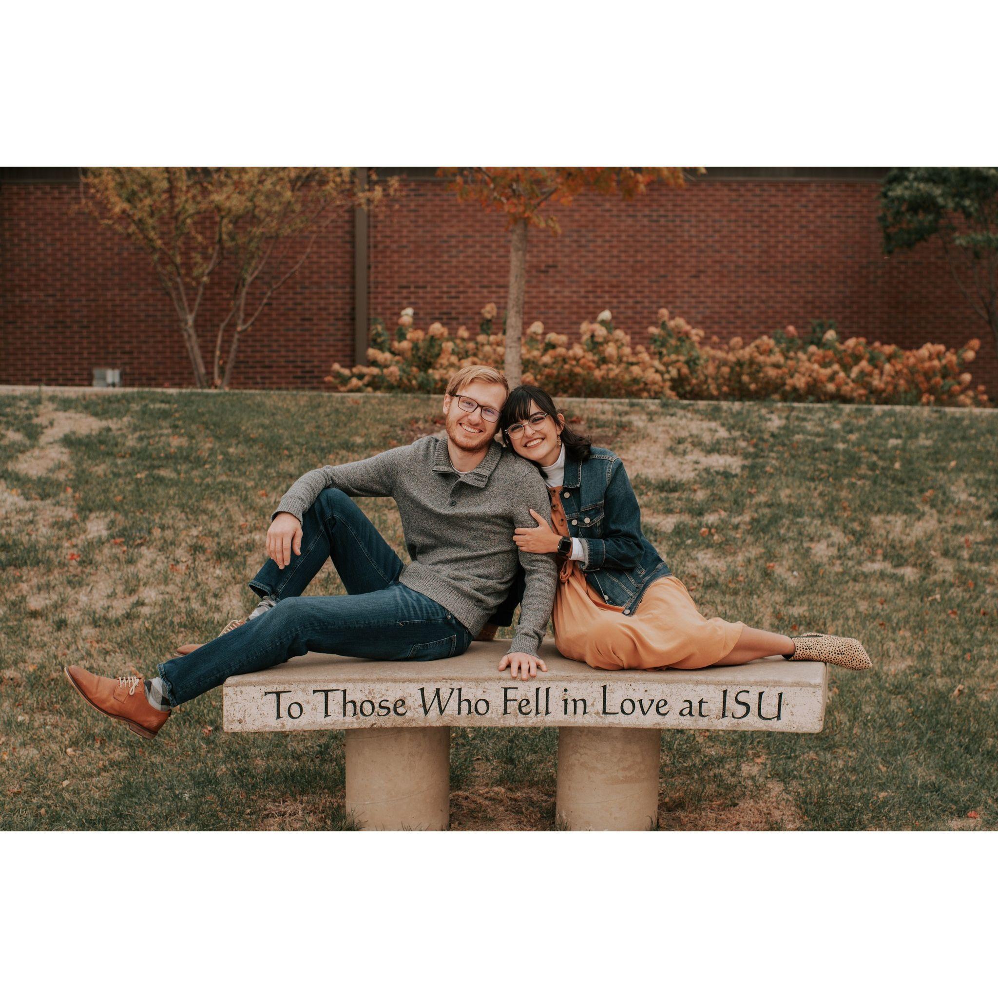 Our first professional photos together! Taken by Natalie Lindig (my maid of honor!)