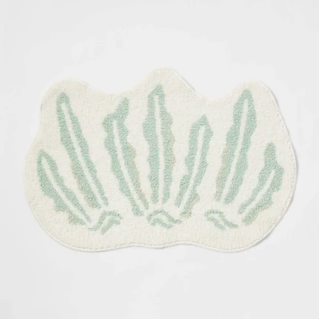 20"x30" Seaweeds Coastal Non Skid Bath - Threshold™