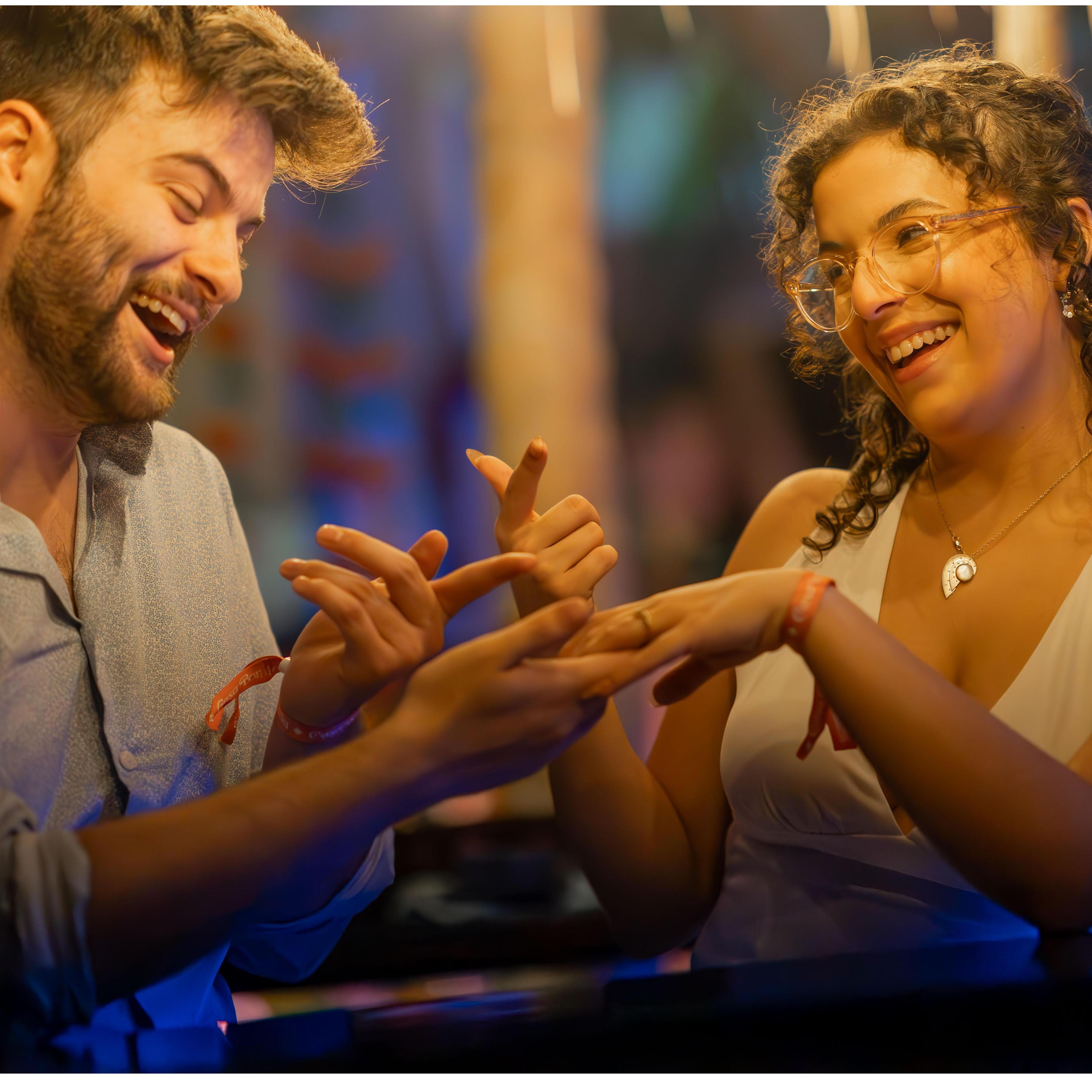 One of our favorites from our engagement photos at Casa Bonita. I love how he makes me laugh!