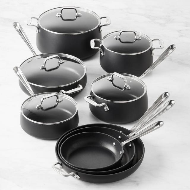 All-Clad HA1 Hard Anodized Nonstick 13-Piece Cookware Set