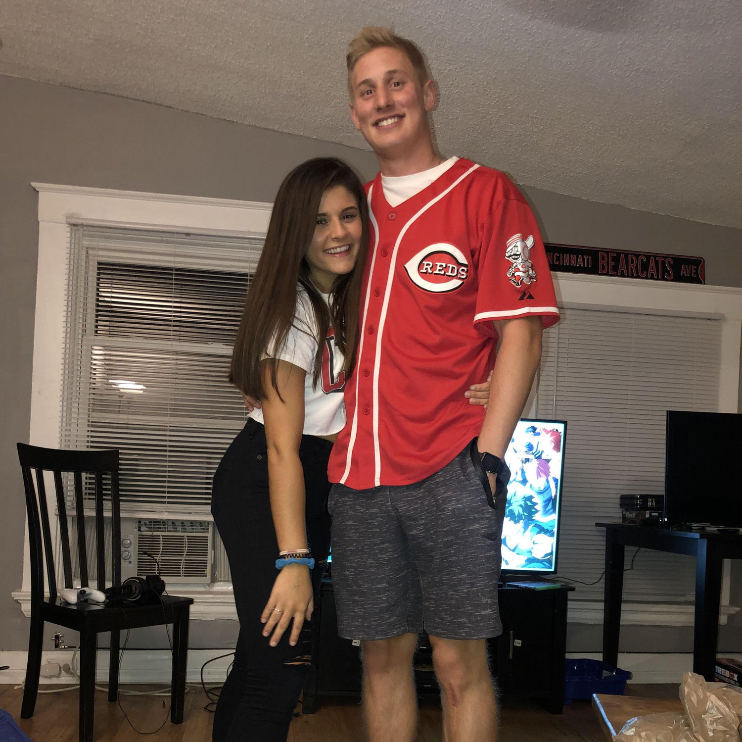 Our first picture together in 2019
