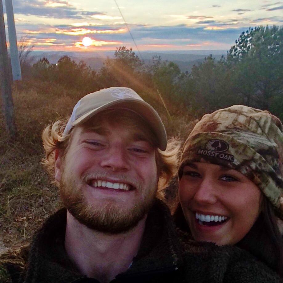 How we spent most of our first dates-- watching the sunset! December 2014