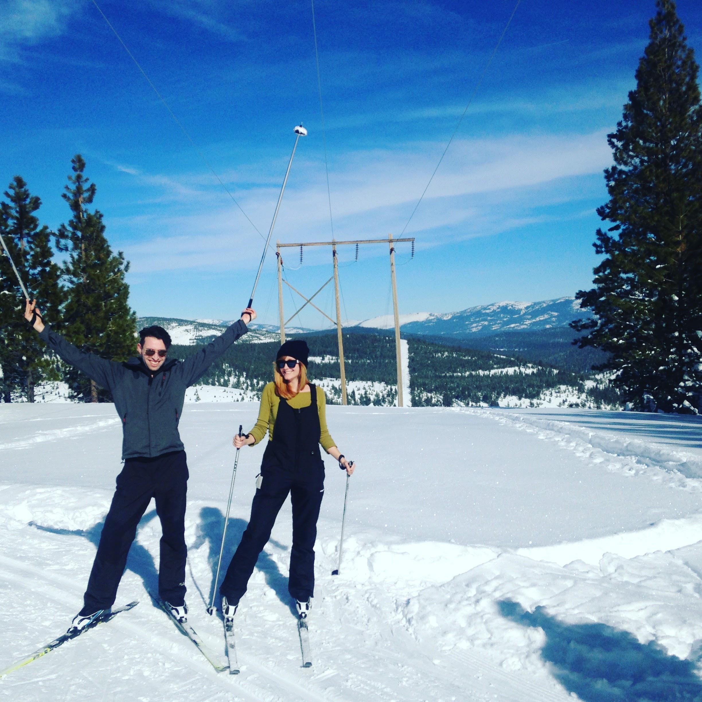 Hitting the slopes in Truckee, CA