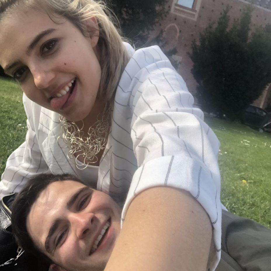 Our first date in Milan (Italy)