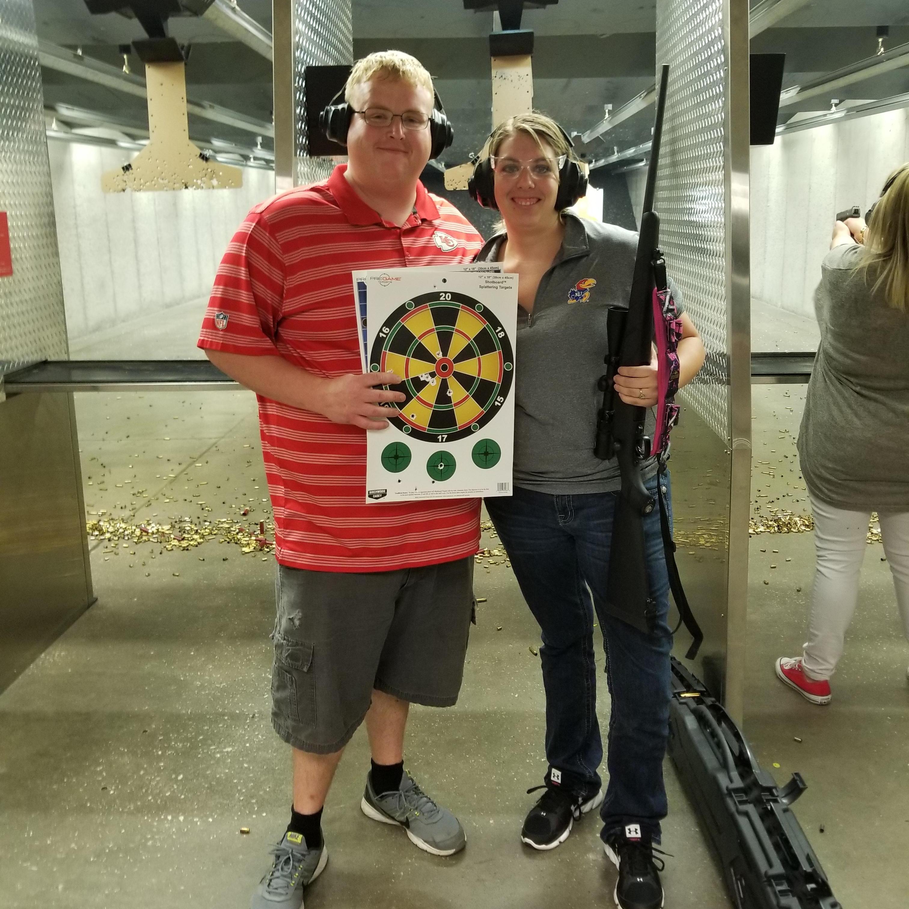 The gun range