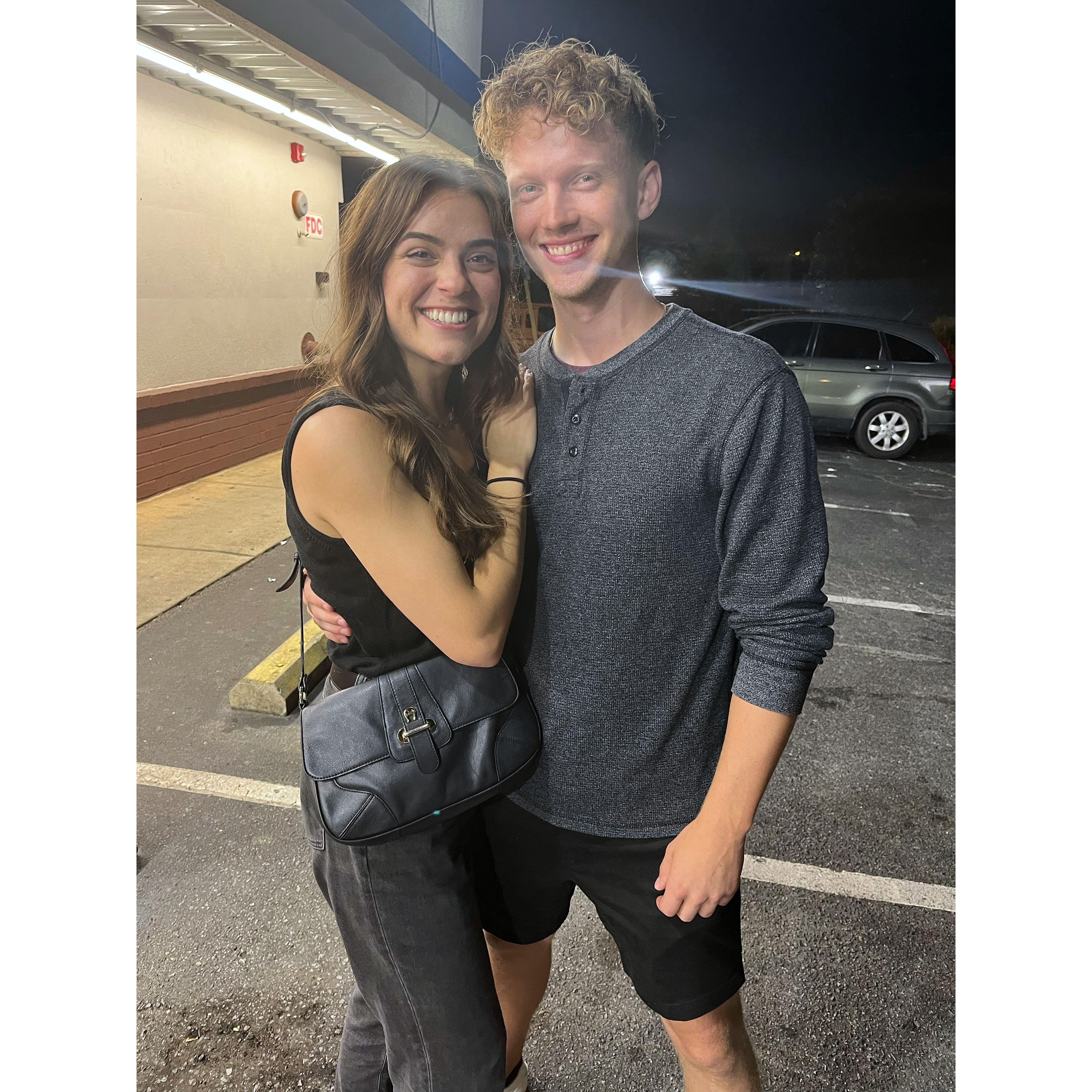 Post-dinner pic