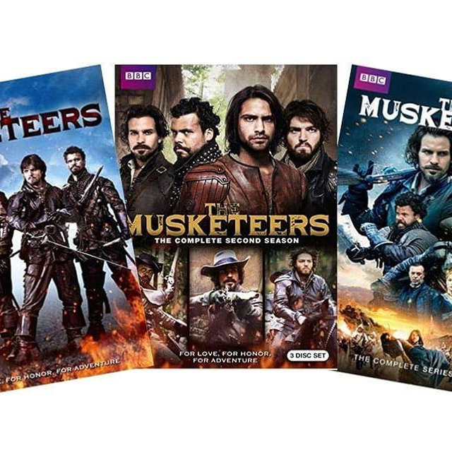 Musketeers: The Complete Series Collection: First, Second, & Third Series (Seasons 1, 2, and 3) [9-Disc Bundle Set]