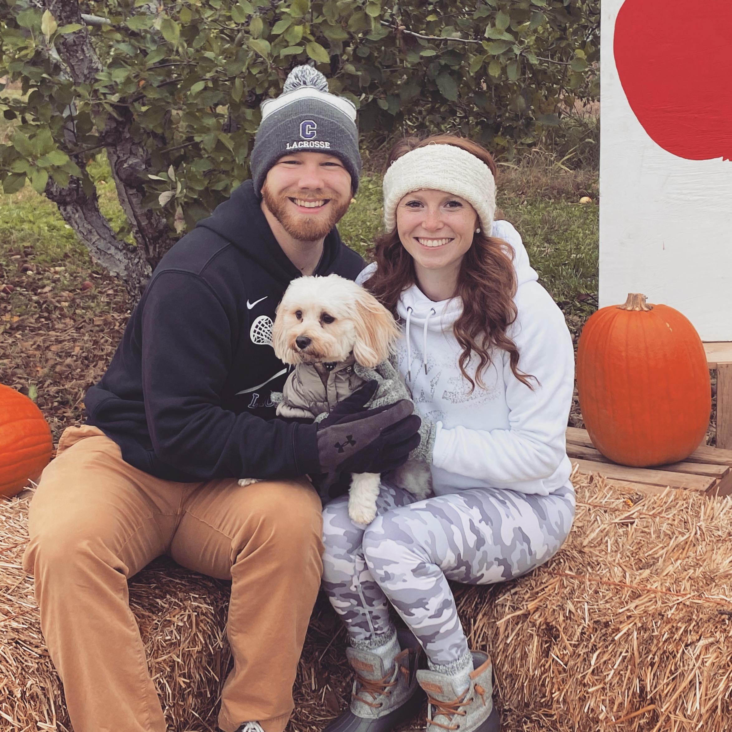 Halloween and pumpkin picking! - Cooper loved hunting for a pumpkin!