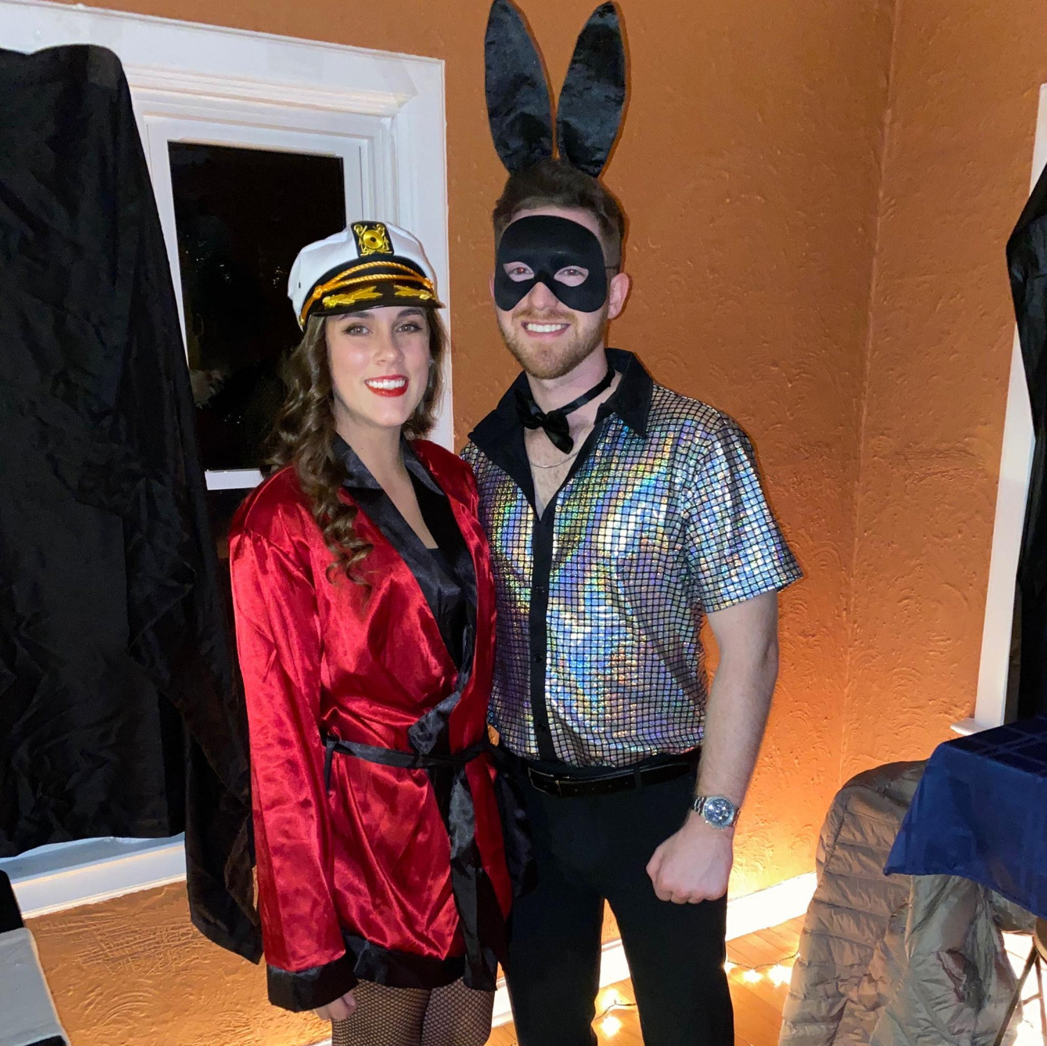 Our first Halloween party together! Photo taken November 27th, 2020.