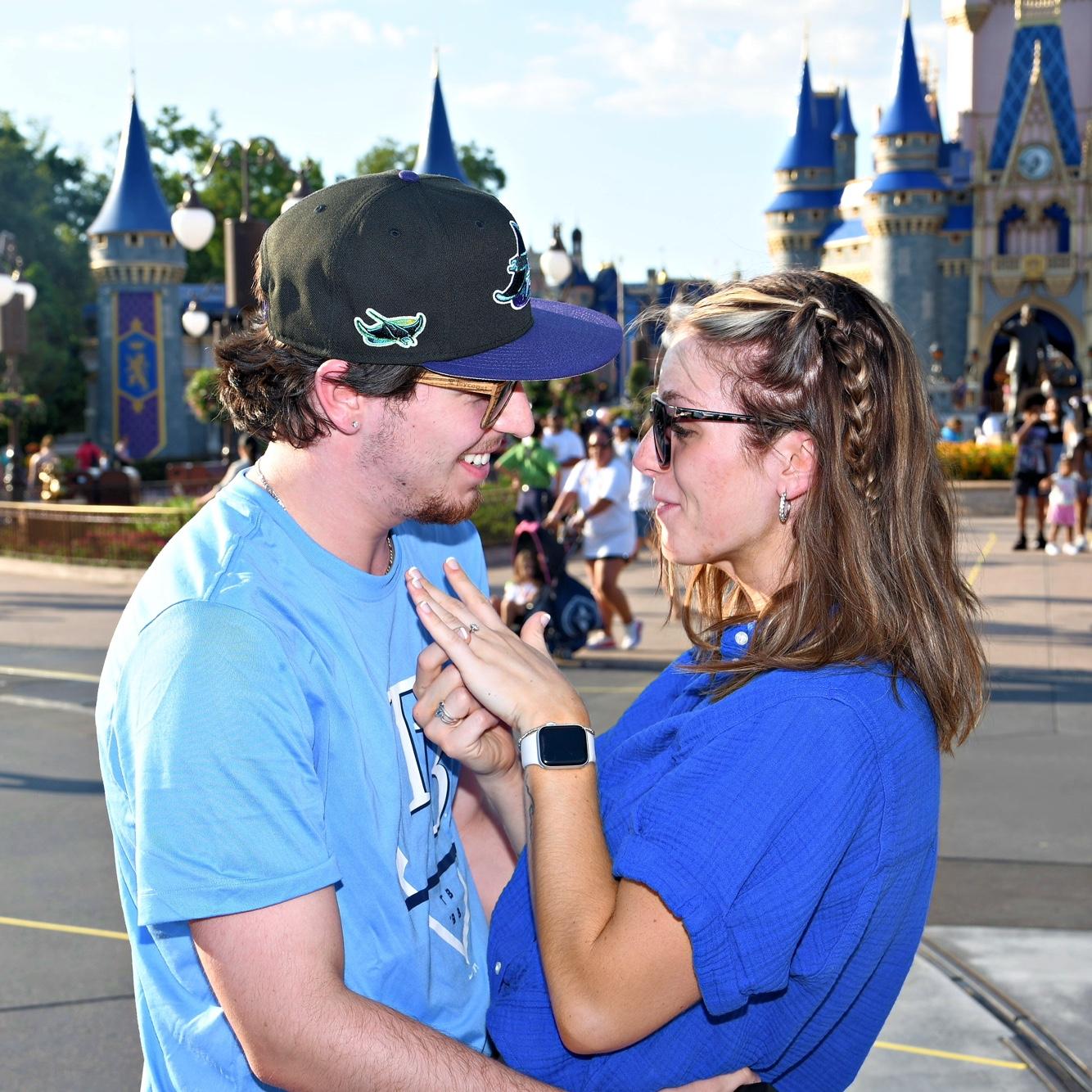 I didn't help Gabe pick the ring at all. I told him to pick what he thought was best, and boy did he surprise me!