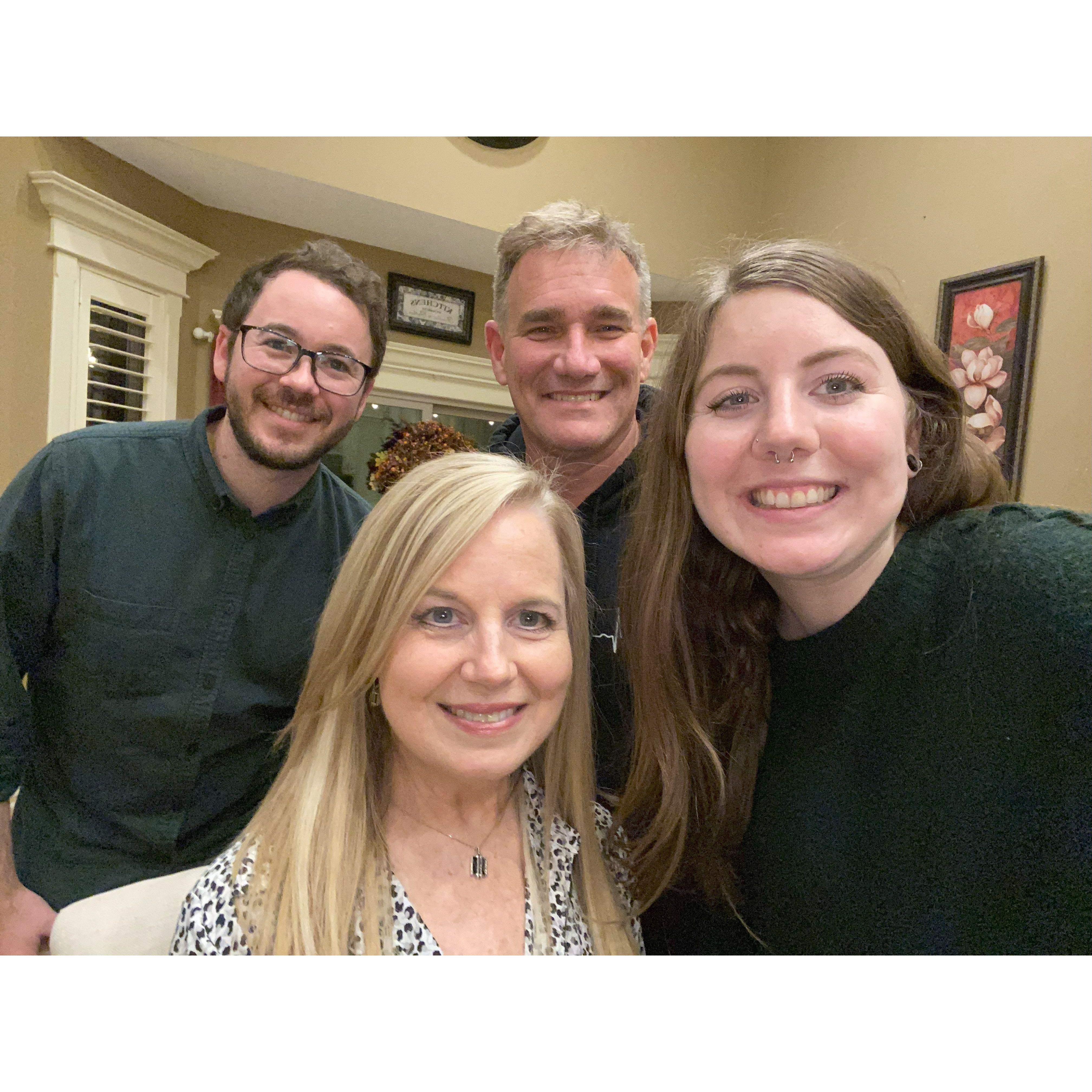 Thanksgiving 2021 spent with Callie's family!