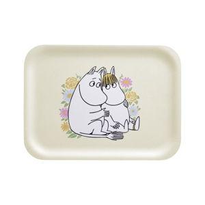 Muurla Moomin Flowers Light Yellow Multi Tray