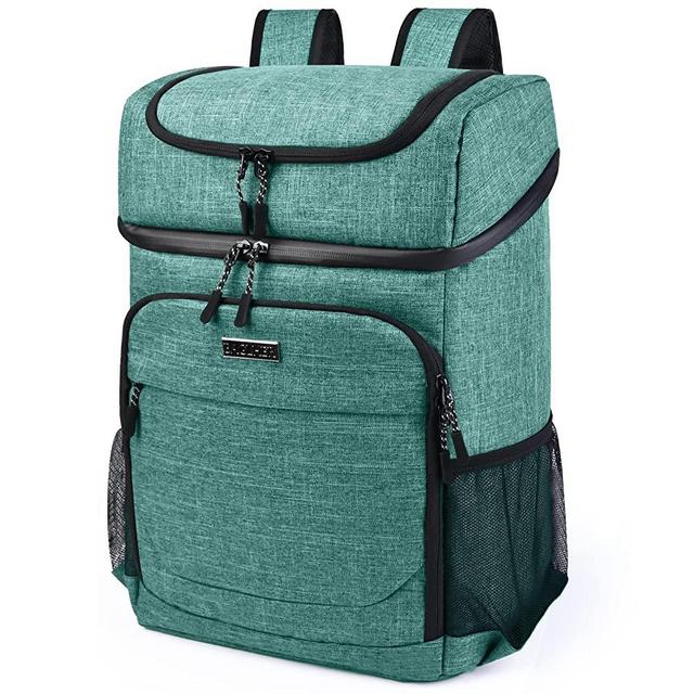 BAGLHER Cooler Backpack 30 Cans Lightweight Insulated Backpack Cooler Leak-Proof,Lightweight Backpack with Cooler for Lunch Picnic Hiking Camping Beach Park Day Trips.