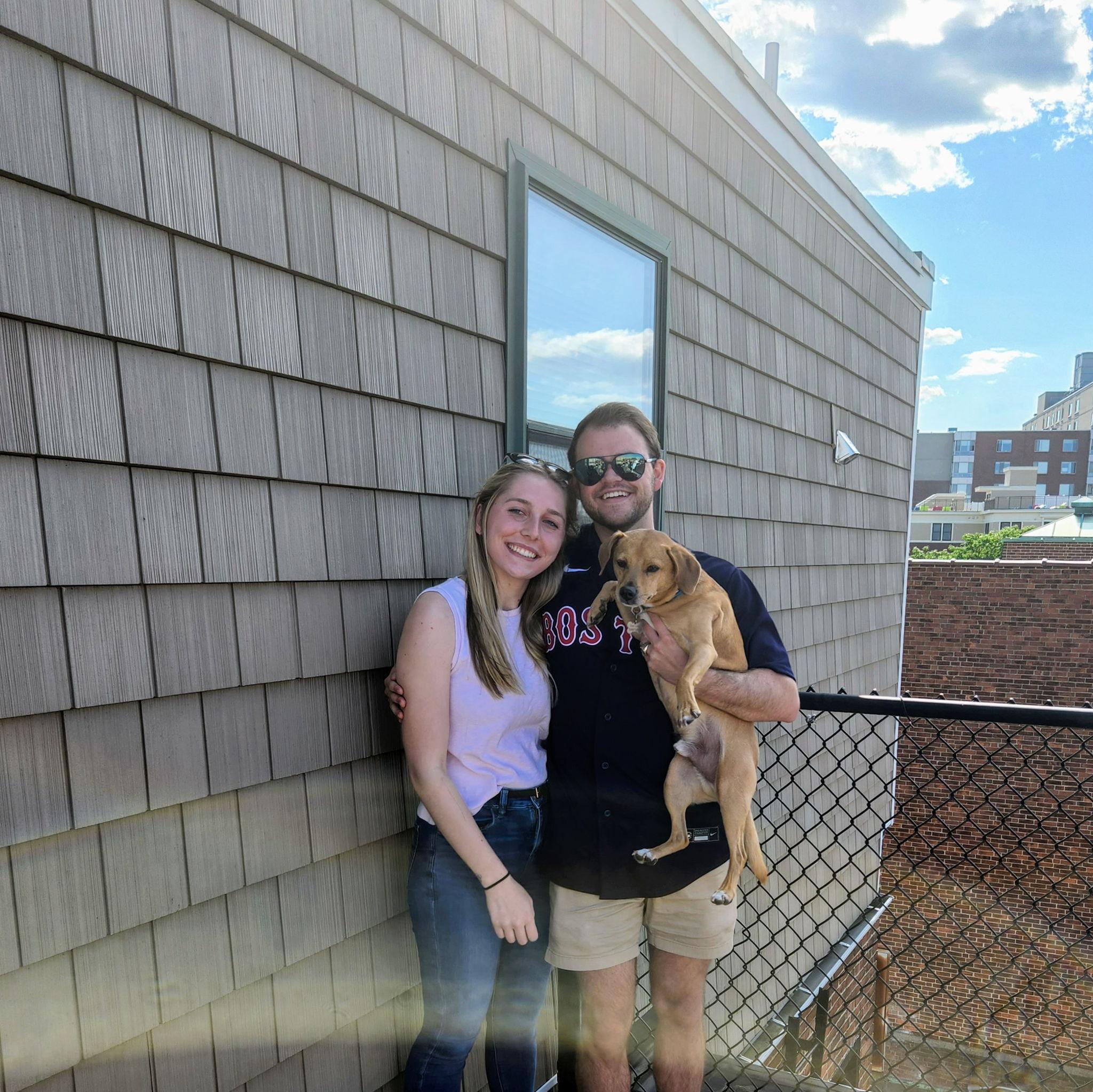 Eric's Malden apartment.