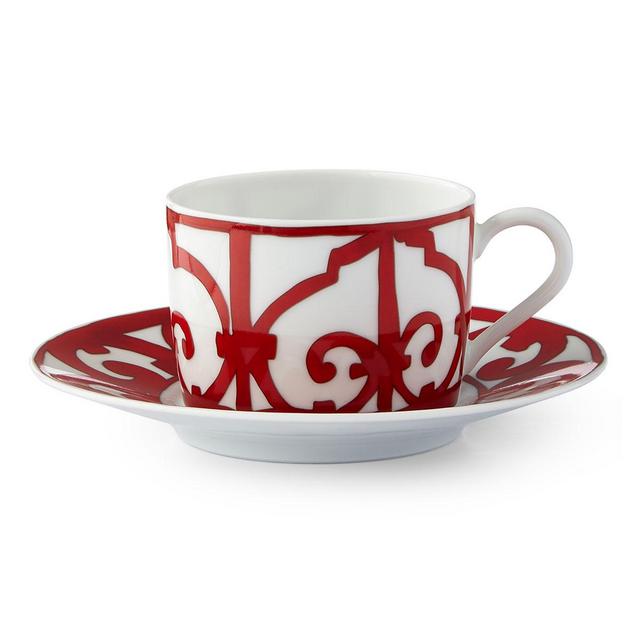 Hermes Balcon du Guadalquivir Tea Cup & Saucer