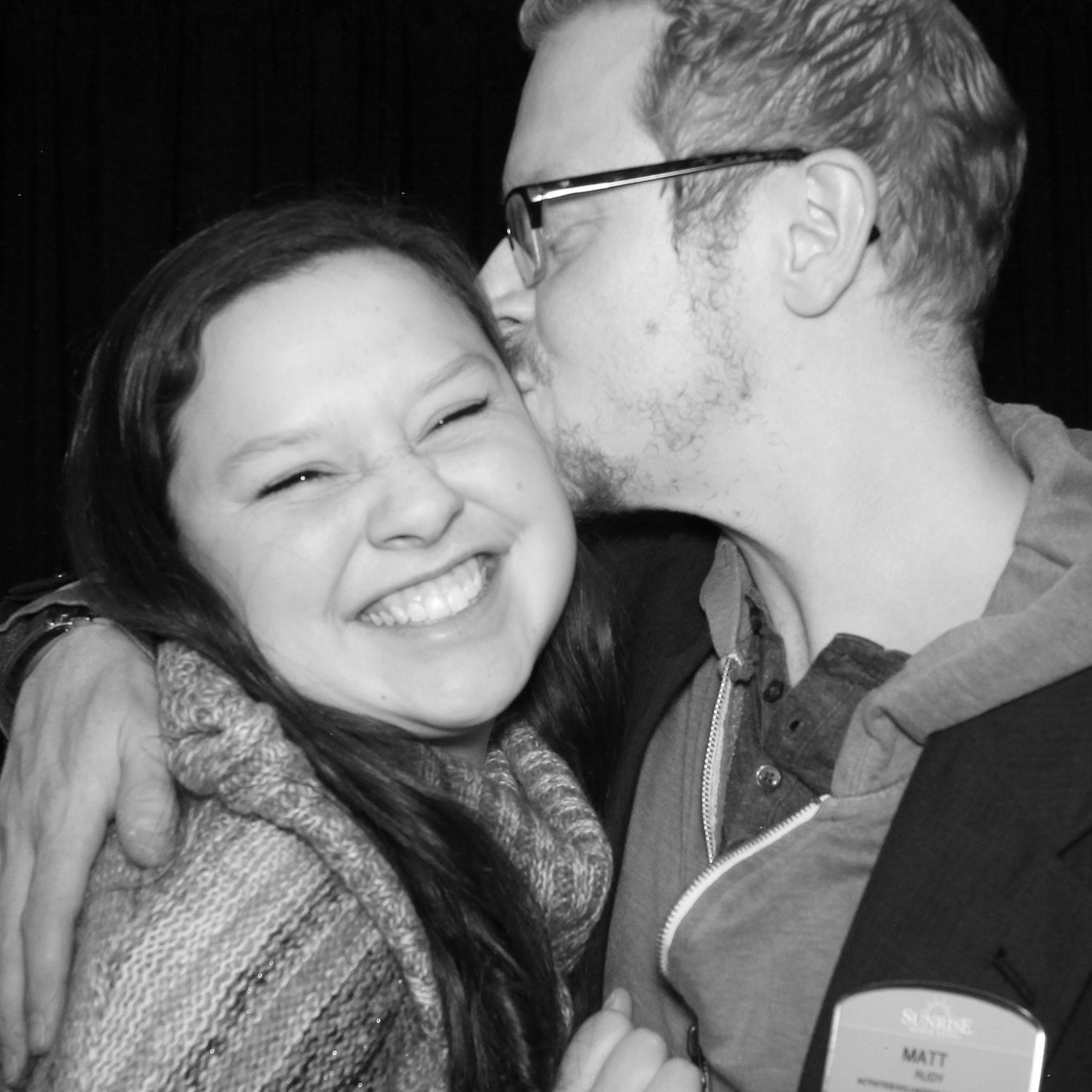 Sure, public displays of affection's are annoying, but sometimes we can't resist!