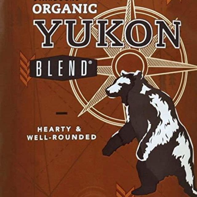 Starbucks Organic Yukon Blend 1 Pound Bag of Medium Roast Whole Bean Coffee