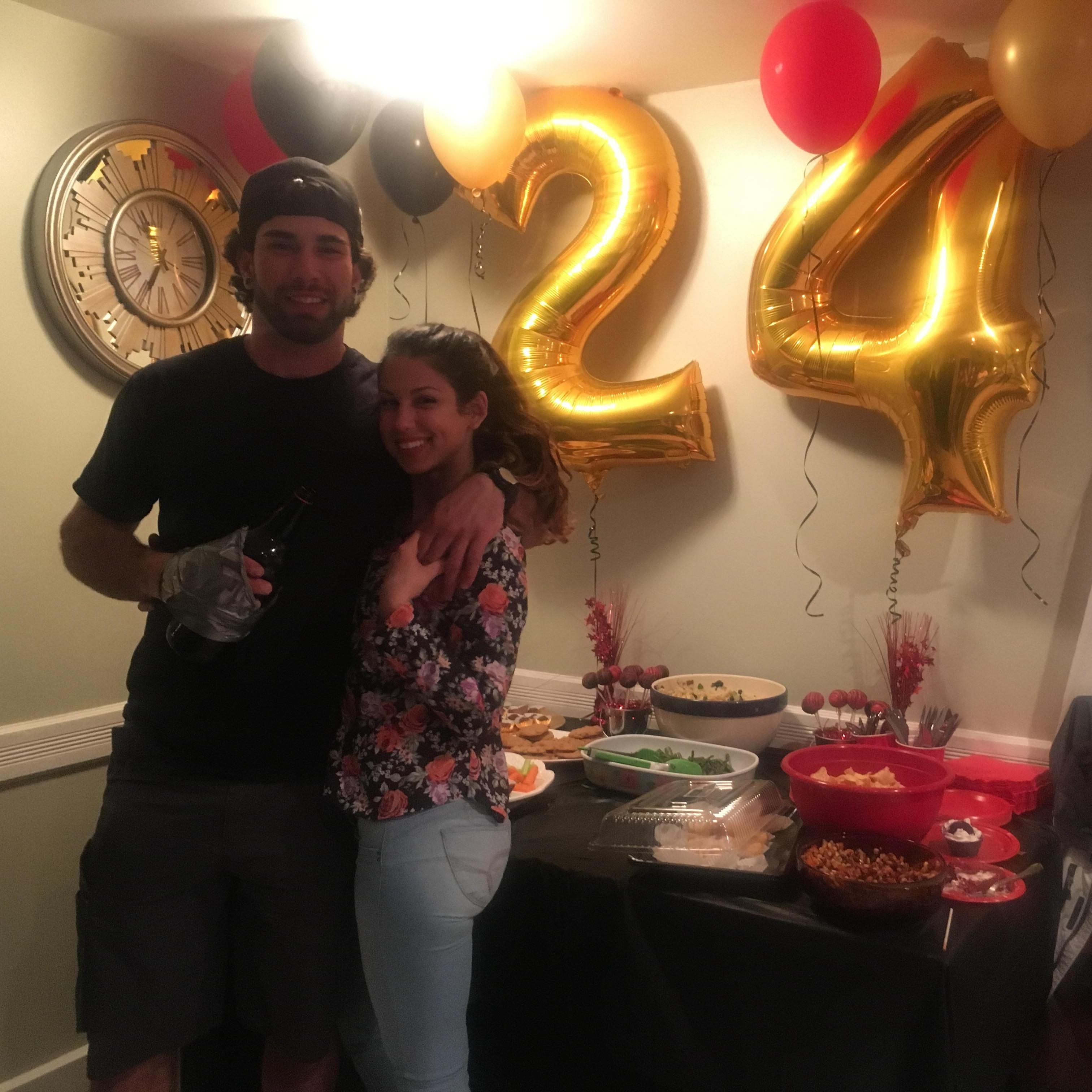 Brian's 24th surprise birthday party